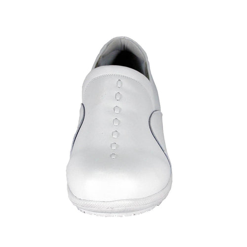 24 HOUR COMFORT Calista Women's Wide Width Leather Loafers