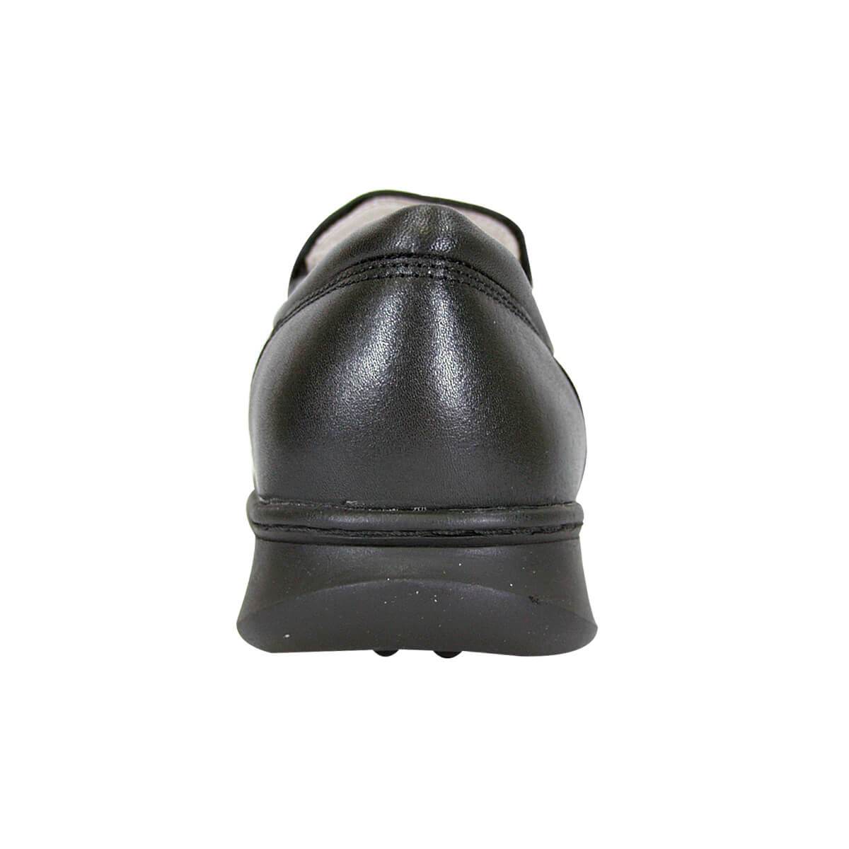 24 HOUR COMFORT Jason Men's Wide Width Leather Slip-On Shoes
