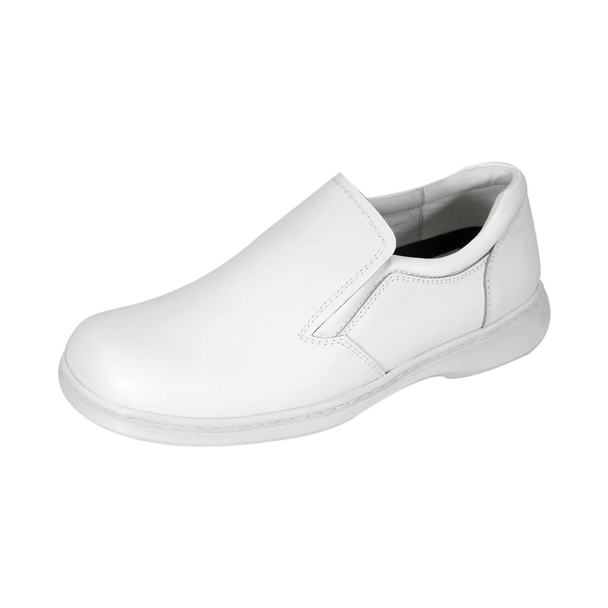 24 HOUR COMFORT Jason Men's Wide Width Leather Slip-On Shoes